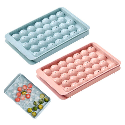 Mini Ice Cube Tray Lid | Round Ball Ice Cube Trays | Mini Round Ice