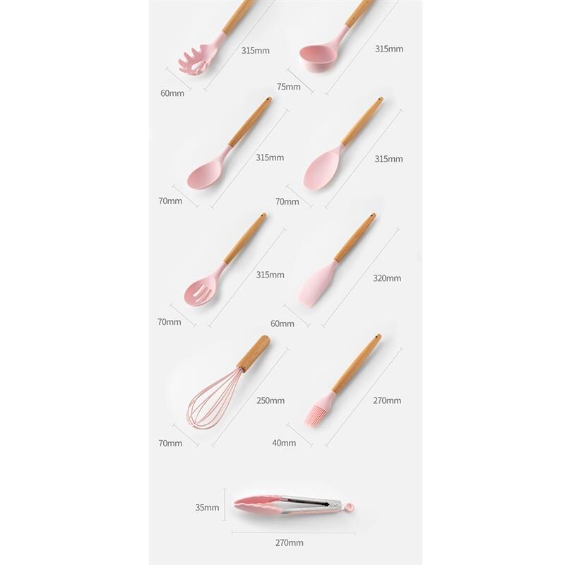 Pink Kitchen Utensils