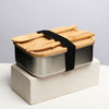 Bamboo and Stainless Steel Lunch Box